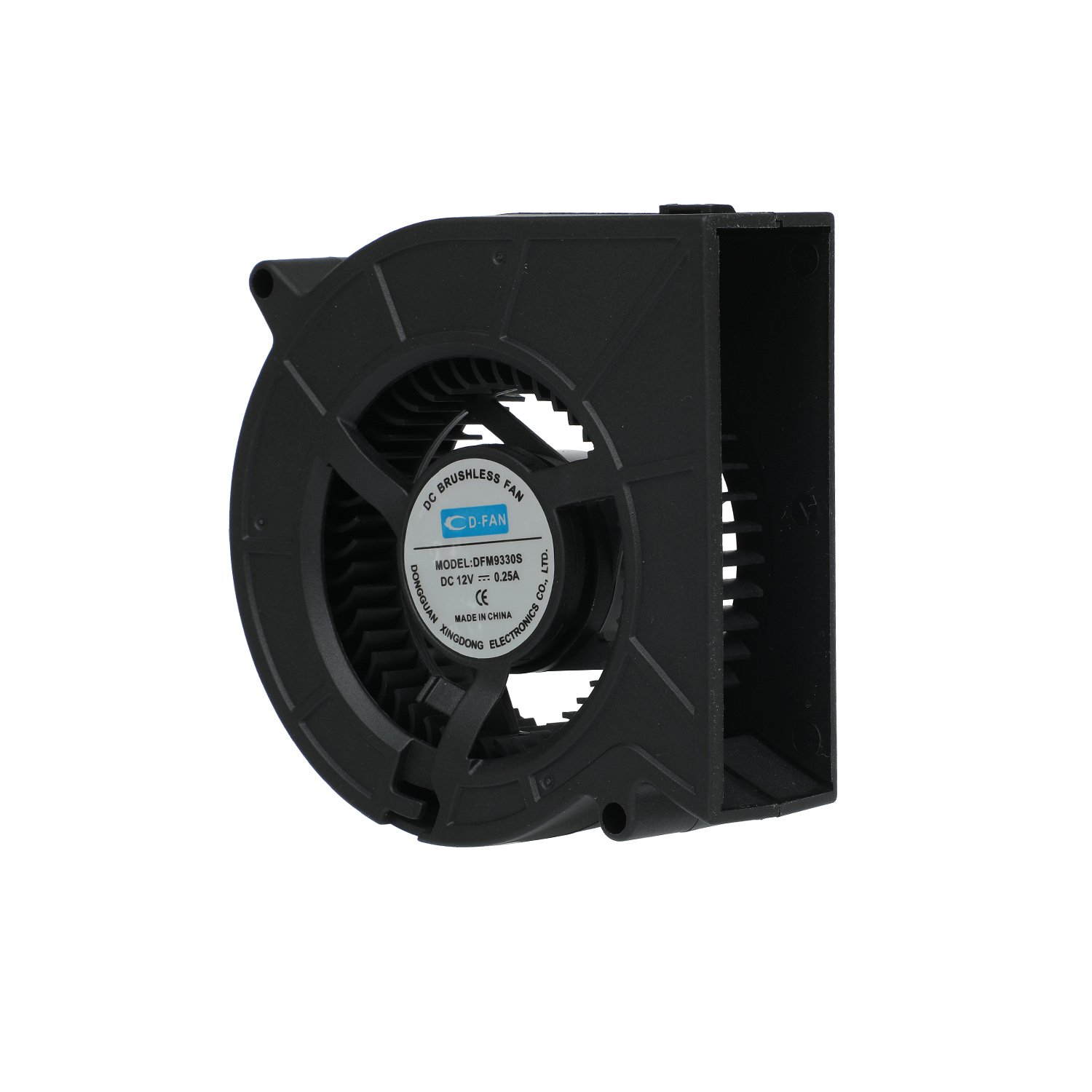 Commercial Mini 12v 24v 90mm 9330 Dc Brushless Centrifugal Blower Fan for Induction Cookers