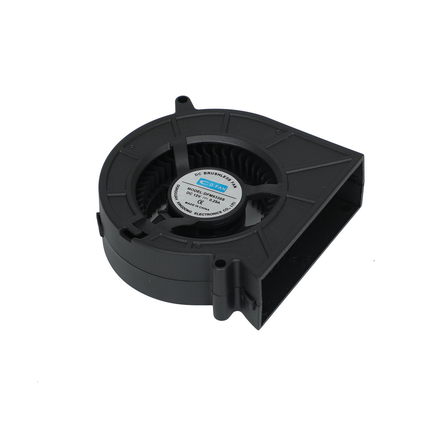 Commercial Mini 12v 24v 90mm 9330 Dc Brushless Centrifugal Blower Fan for Induction Cookers