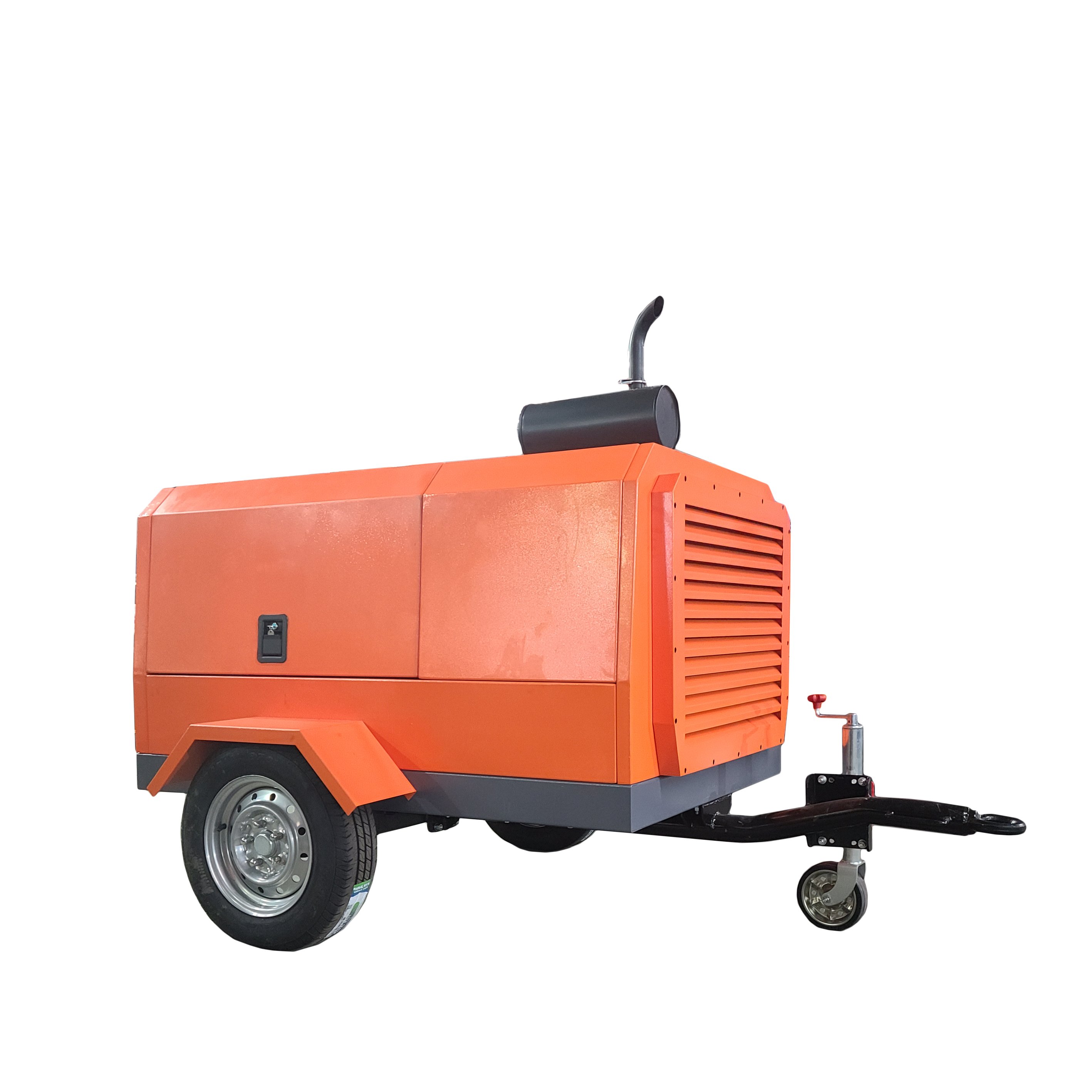 Portable Compressor Diesel Engine Driven Screw Air Compressor for Drilling