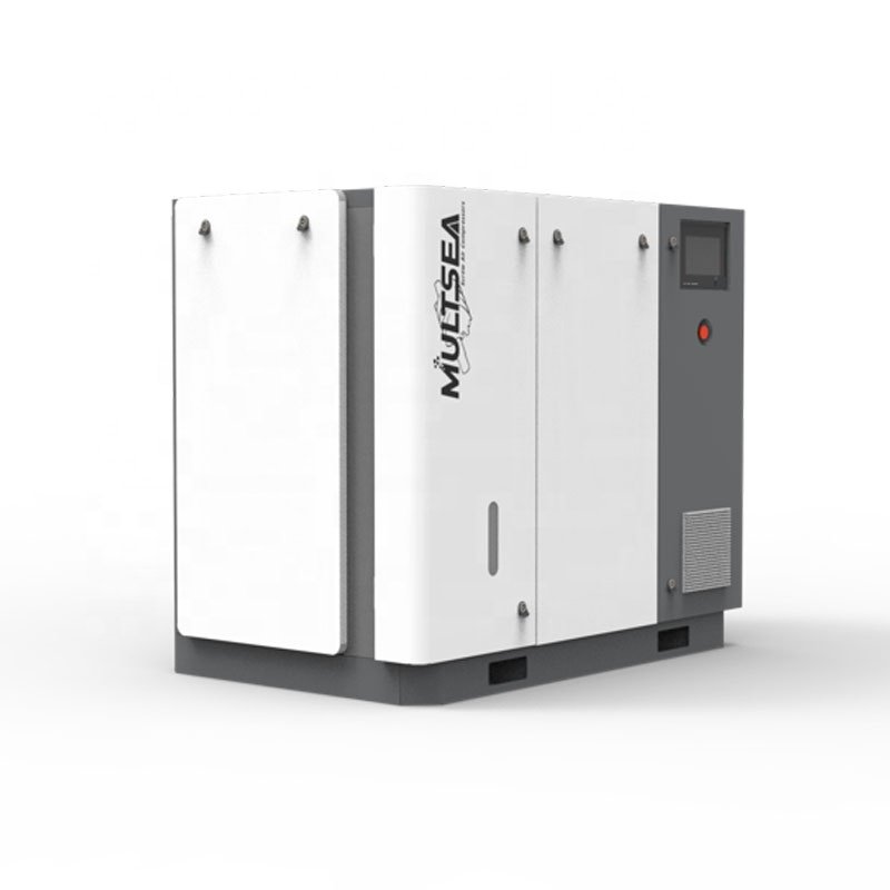 Multsea Success Engine 45kw 60HP 10bar Low Power Water Lubricant Oil-Free Screw Air Compressor for General Industrial