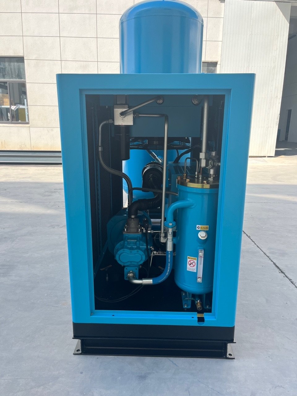 High Quality 22~90 kw Skid Mounted Integrated Laser Screw air Compressor of Convenient and Fast
