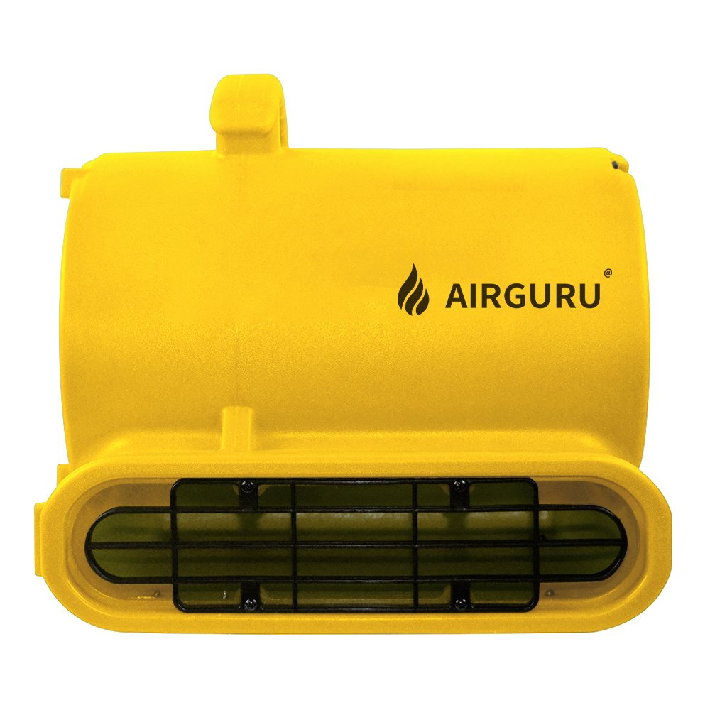 Airguru Portable High Quality Air Mover Floor Carpet Dryer Blower Fan 1/3Hp Commercial Industrial 3-Speed Daisy Chain 570CFM