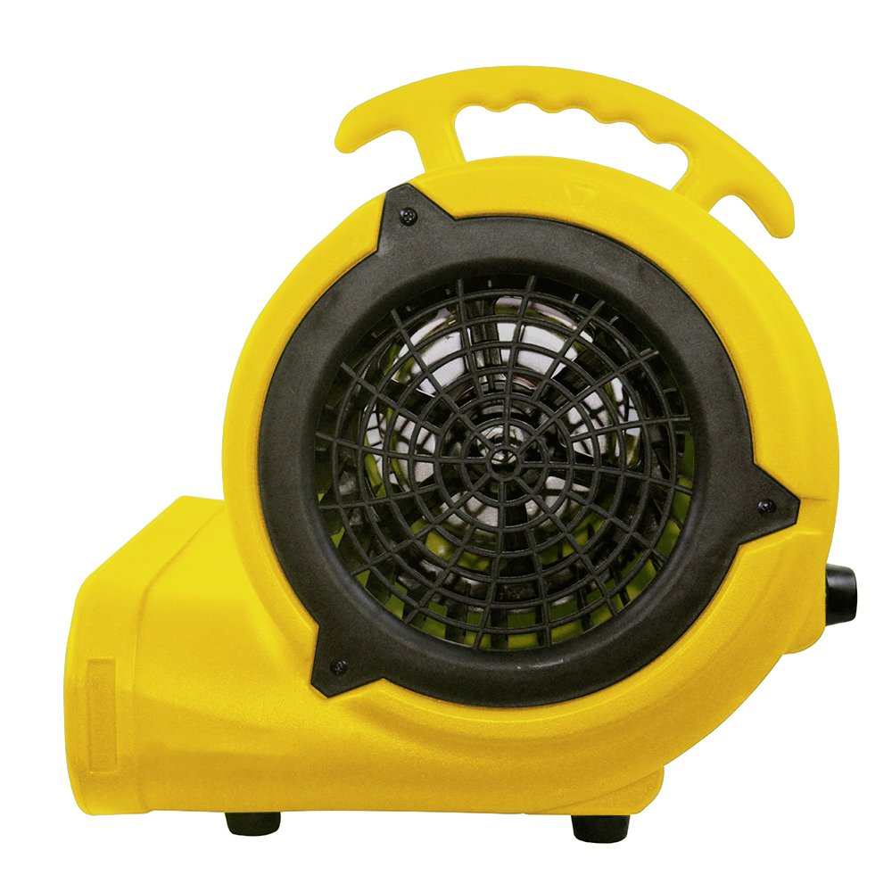 Airguru Portable High Quality Air Mover Floor Carpet Dryer Blower Fan 1/3Hp Commercial Industrial 3-Speed Daisy Chain 570CFM