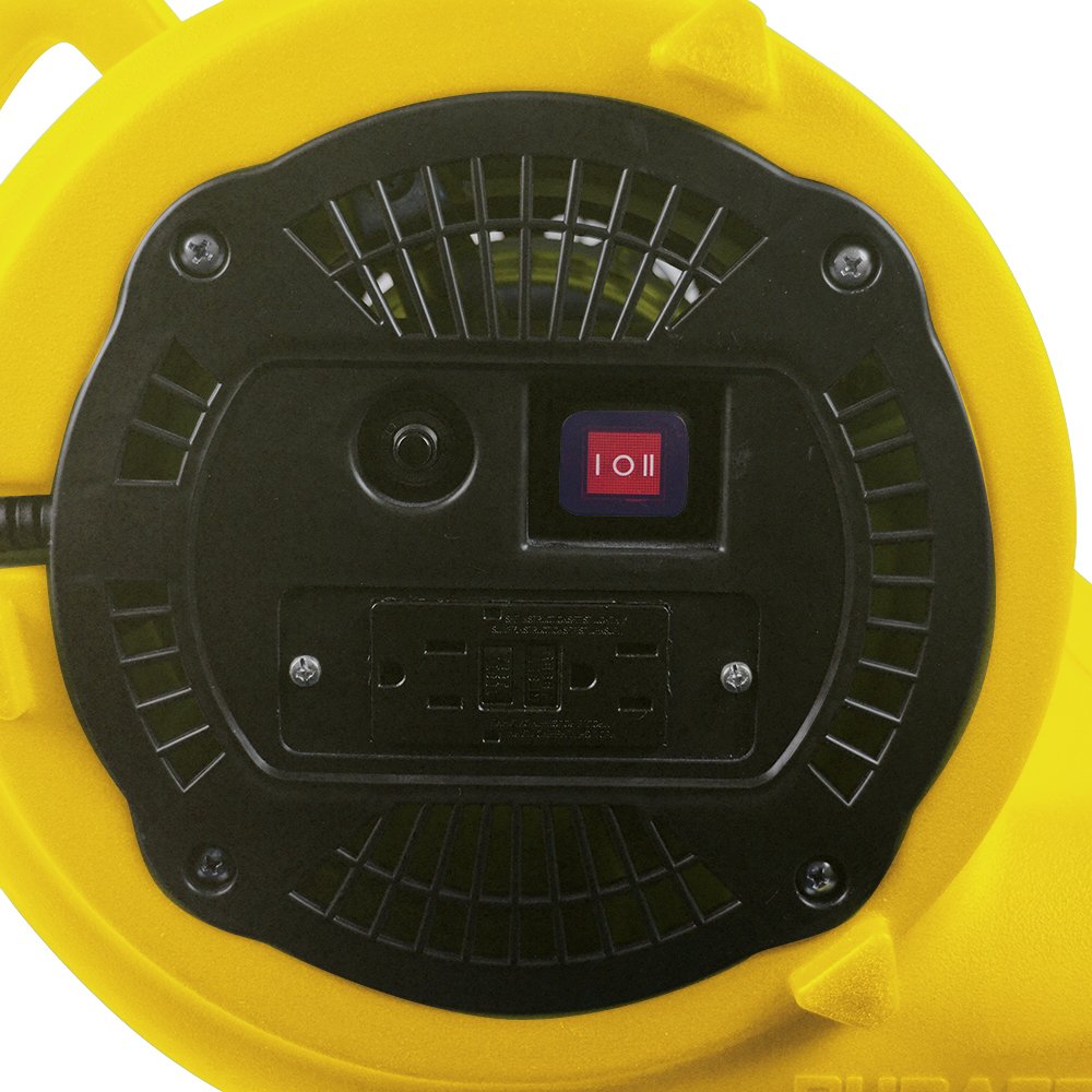 Airguru Portable High Quality Air Mover Floor Carpet Dryer Blower Fan 1/3Hp Commercial Industrial 3-Speed Daisy Chain 570CFM