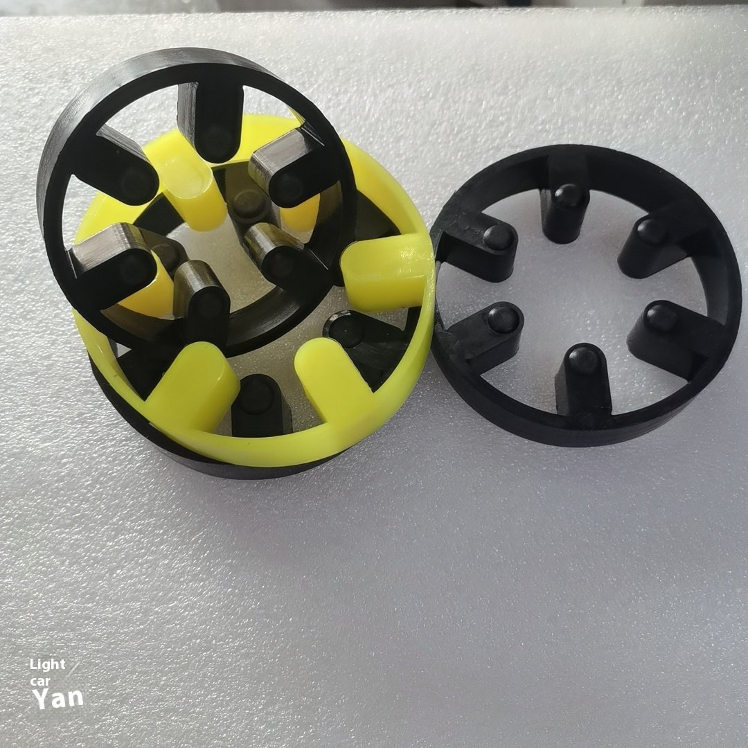 QF-SW Injection Molding Machine Air Compressor L-Type Coupling QF100-110-150-190-225 Oil-Free Rubber Buffer Pad AC Screw PLC Gas