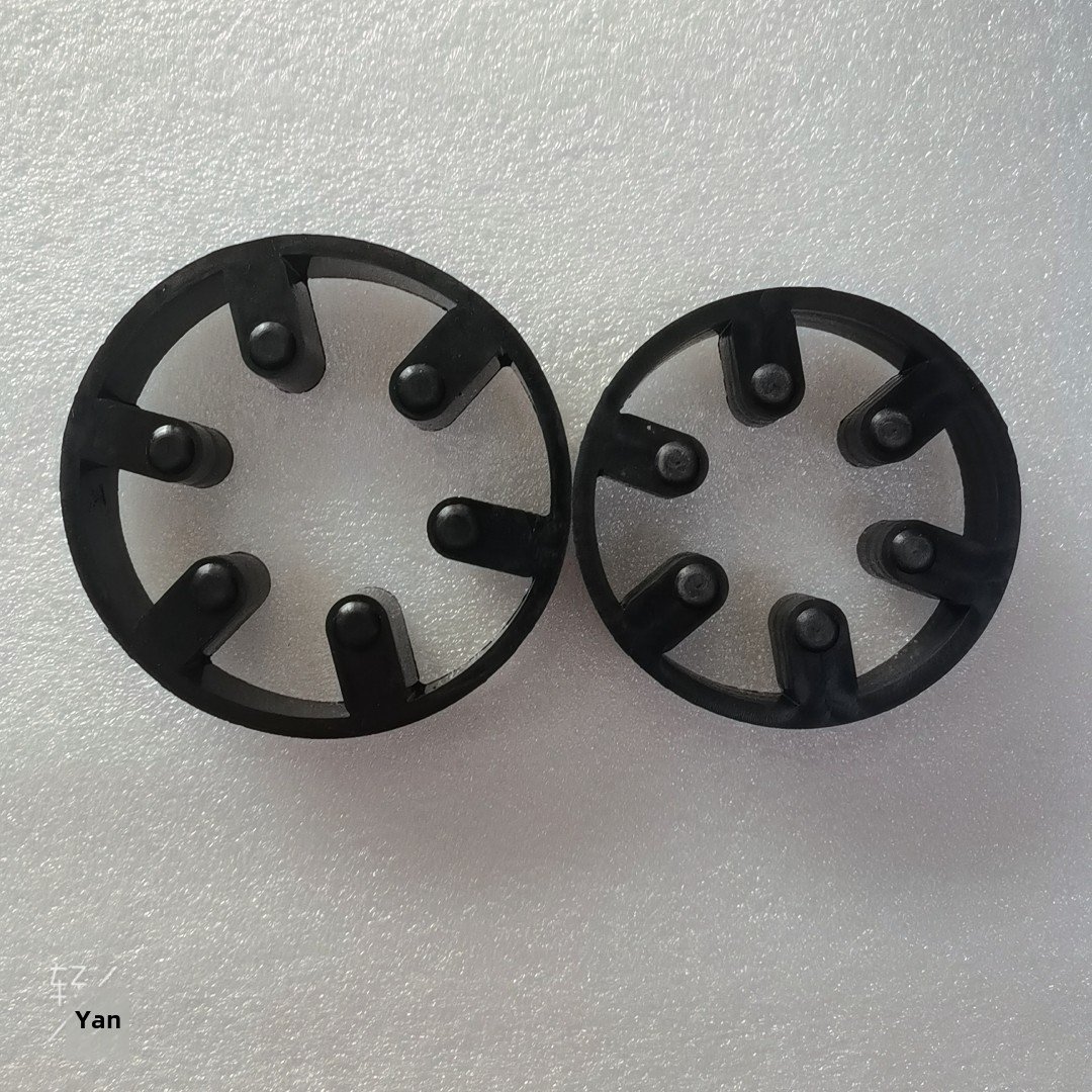 QF-SW Injection Molding Machine Air Compressor L-Type Coupling QF100-110-150-190-225 Oil-Free Rubber Buffer Pad AC Screw PLC Gas