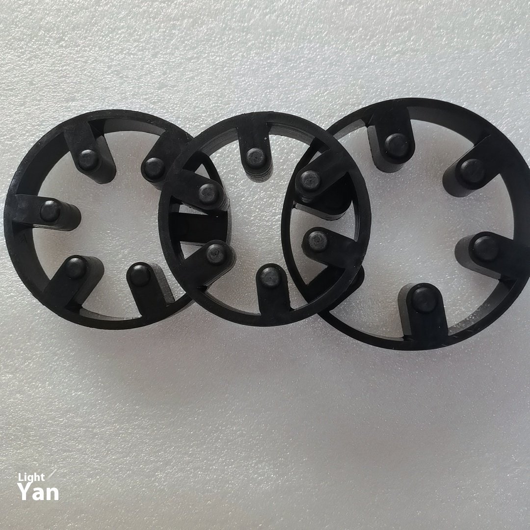 QF-SW Injection Molding Machine Air Compressor L-Type Coupling QF100-110-150-190-225 Oil-Free Rubber Buffer Pad AC Screw PLC Gas
