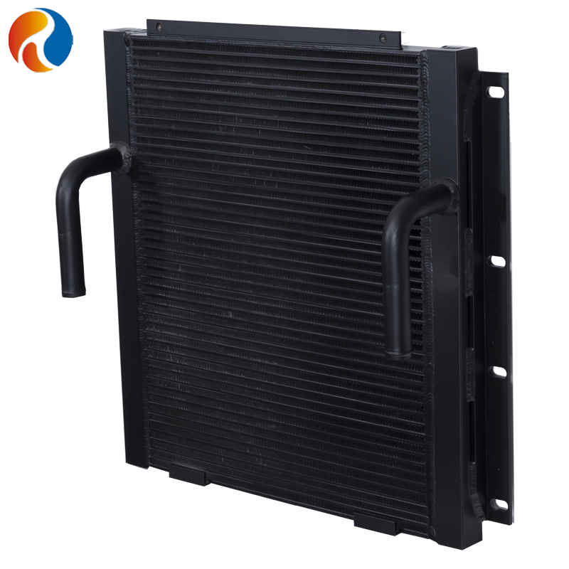 Screw Compressor Radiator Oil Cooler Aftercooler Condenser air Heat Exchanger