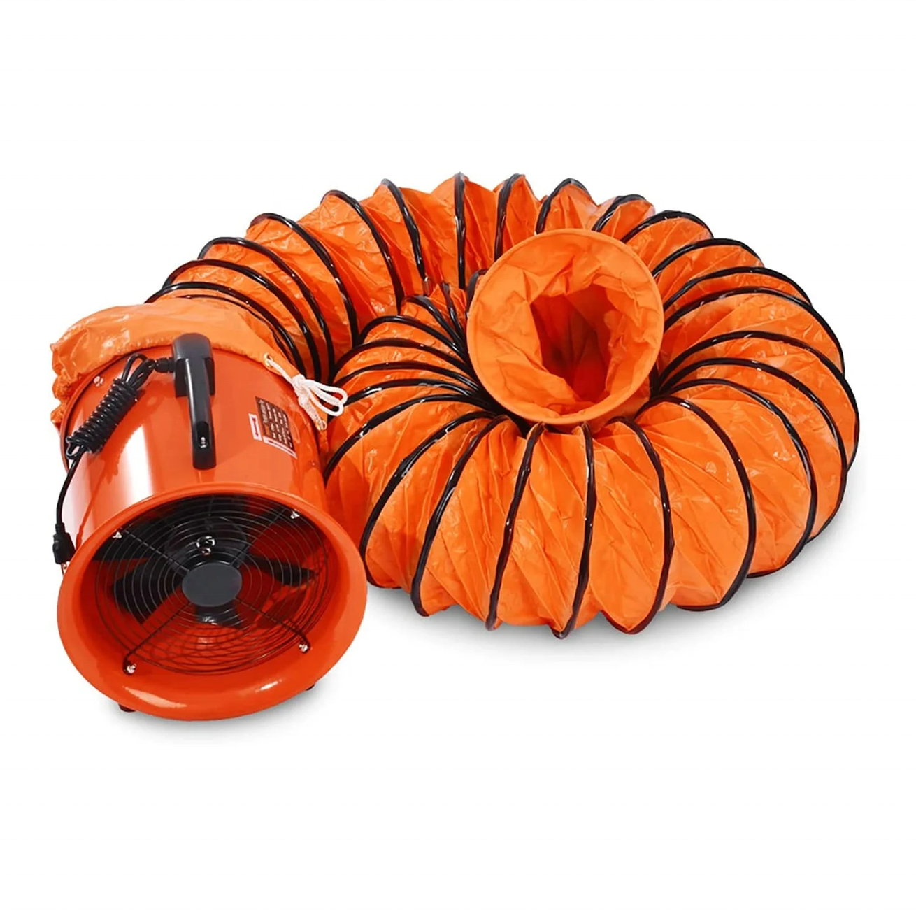 Portable Custom 200mm 250mm 300mm 350mm Metal Industrial Ventilation Fans Basement Ventilation Systems Garage Ventilation