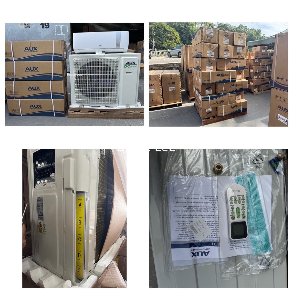 DC Inverter Indoor Unit 9000BTU Split Wall Mounted Multiple Zone Multi Split Cool&Heat R32 AUX Air Conditioner