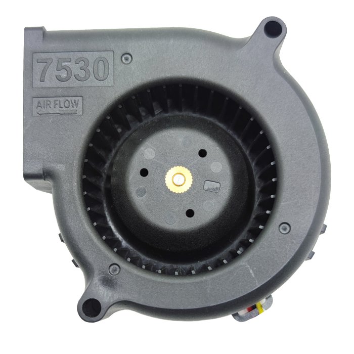 SFENGDA China Supply 3400 RPM 75X75X30mm 7530 DC Mini Pressure Air Turbo Blower PF75301B1-1B00C-A99 75mm Blower Cooling Fan DC