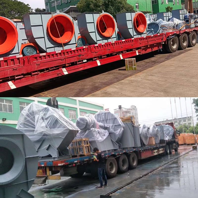 Industrial High Temperature Anti-corrosion Resistant High Air Volume Centrifugal Blower Fan