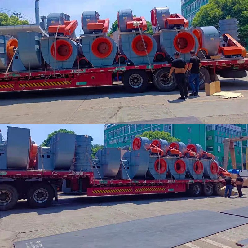Industrial High Temperature Anti-corrosion Resistant High Air Volume Centrifugal Blower Fan