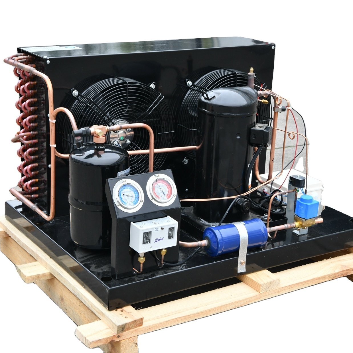 2-10HP JINXUE Customized Air Cooled Compressor Condensing Unit