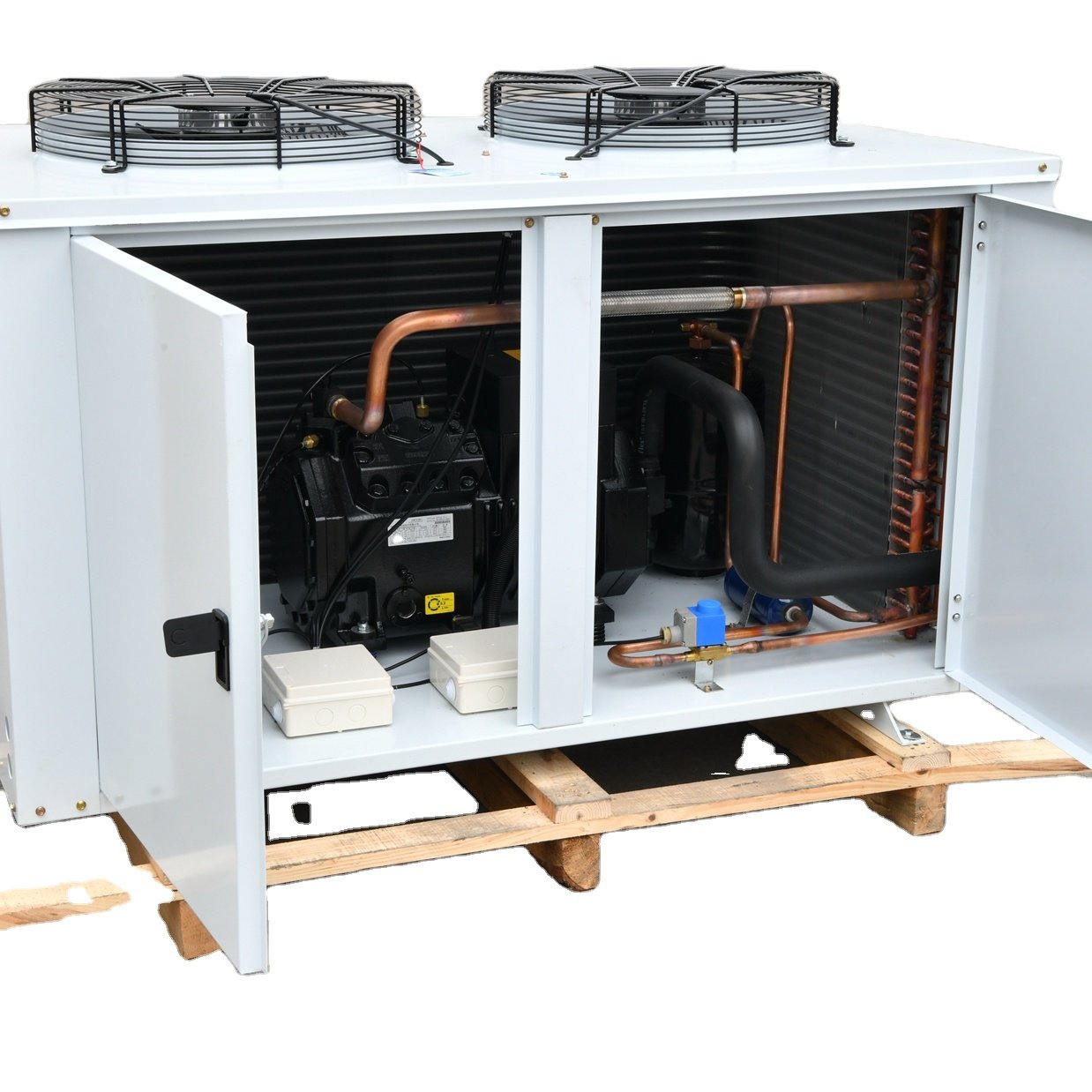 2-10HP JINXUE Customized Air Cooled Compressor Condensing Unit