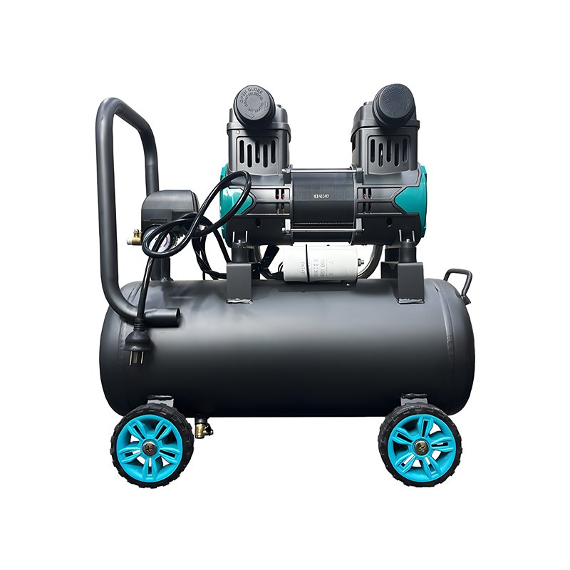 Custom High Pressure 10 Bar 1.5KW Portable Air Compressor for Painting Piston Type 220V Oil-Free Lubrication Air Engine Motor