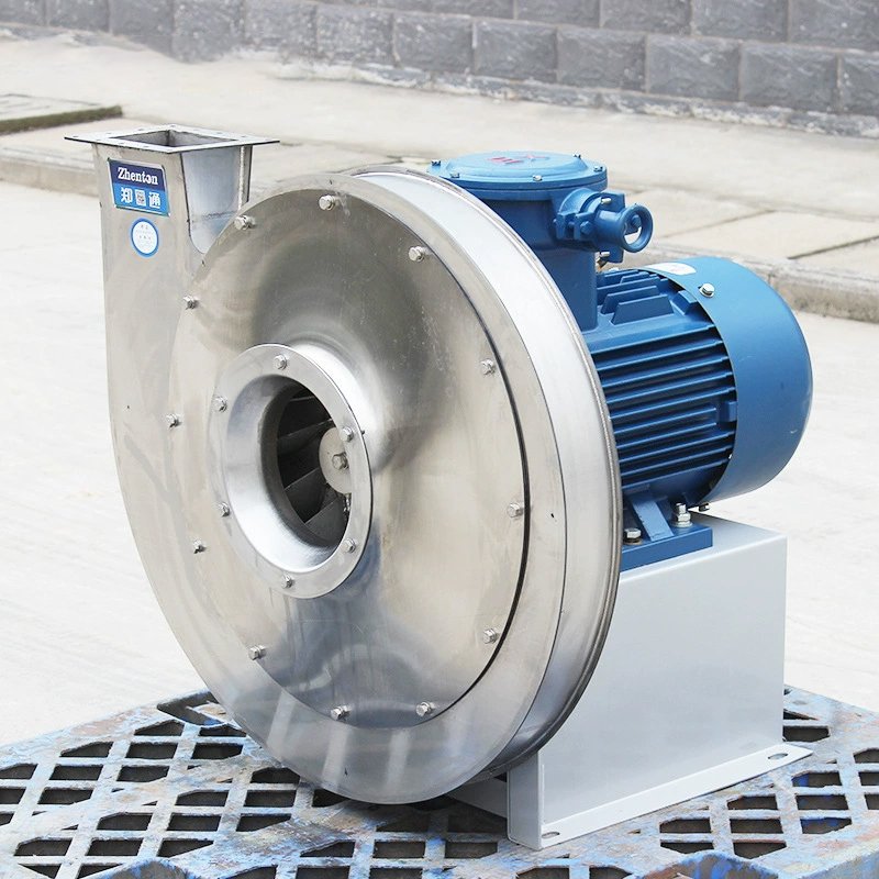 High Pressure Centrifugal Fan Industrial Centrifugal Explosion-proof Dust Centrifugal Exhaust Fan Low Noise Blower 9-26-6.3A OEM