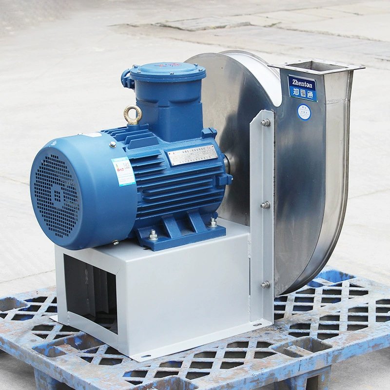 High Pressure Centrifugal Fan Industrial Centrifugal Explosion-proof Dust Centrifugal Exhaust Fan Low Noise Blower 9-26-6.3A OEM