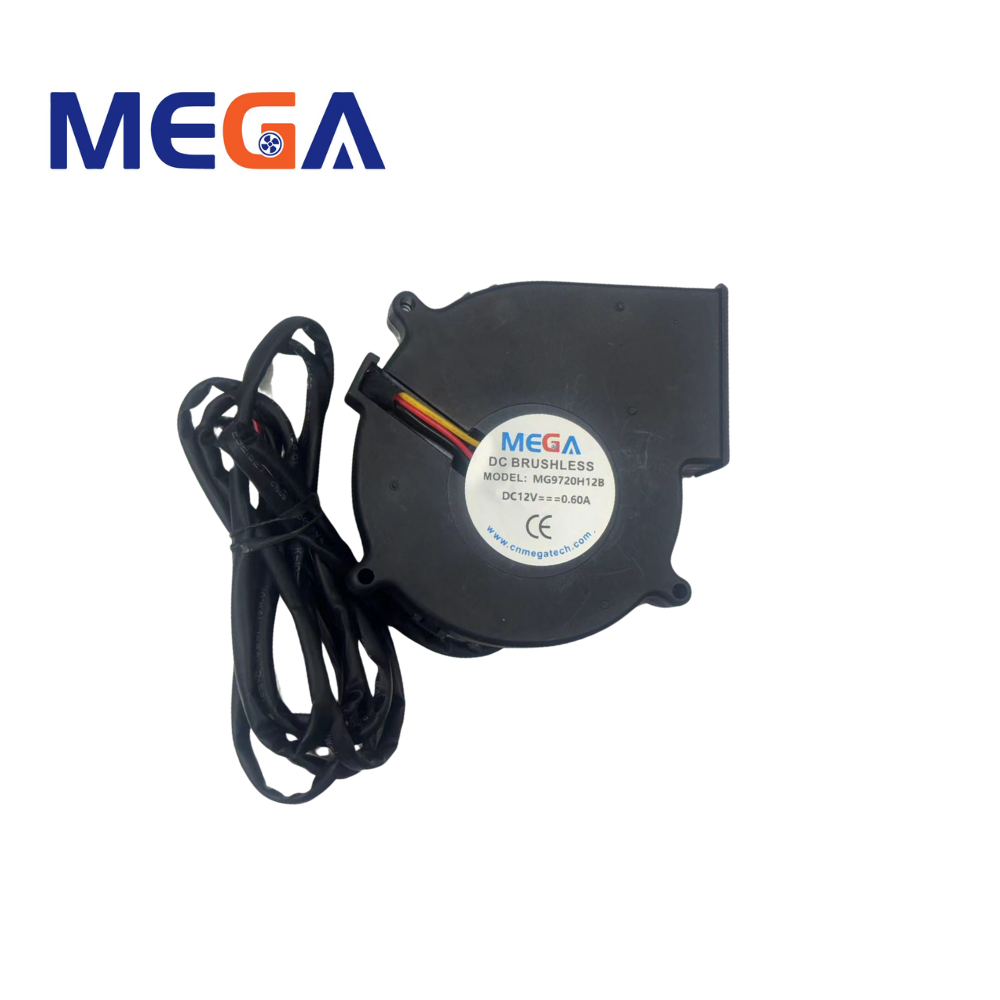 Mega 9720 Blower Fan 97x97x20mm 12V 24V DC Brushless Cooling Fan