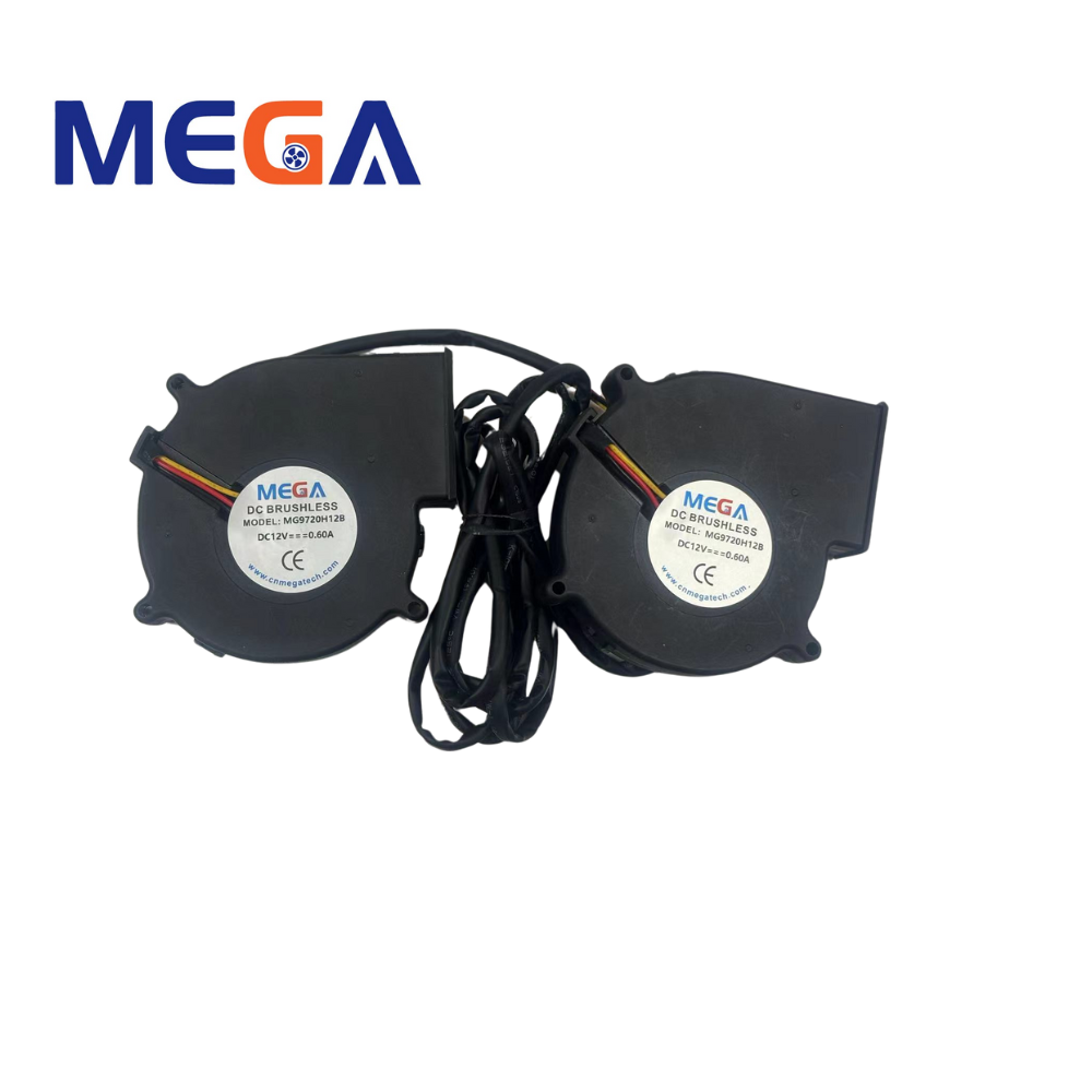 Mega 9720 Blower Fan 97x97x20mm 12V 24V DC Brushless Cooling Fan