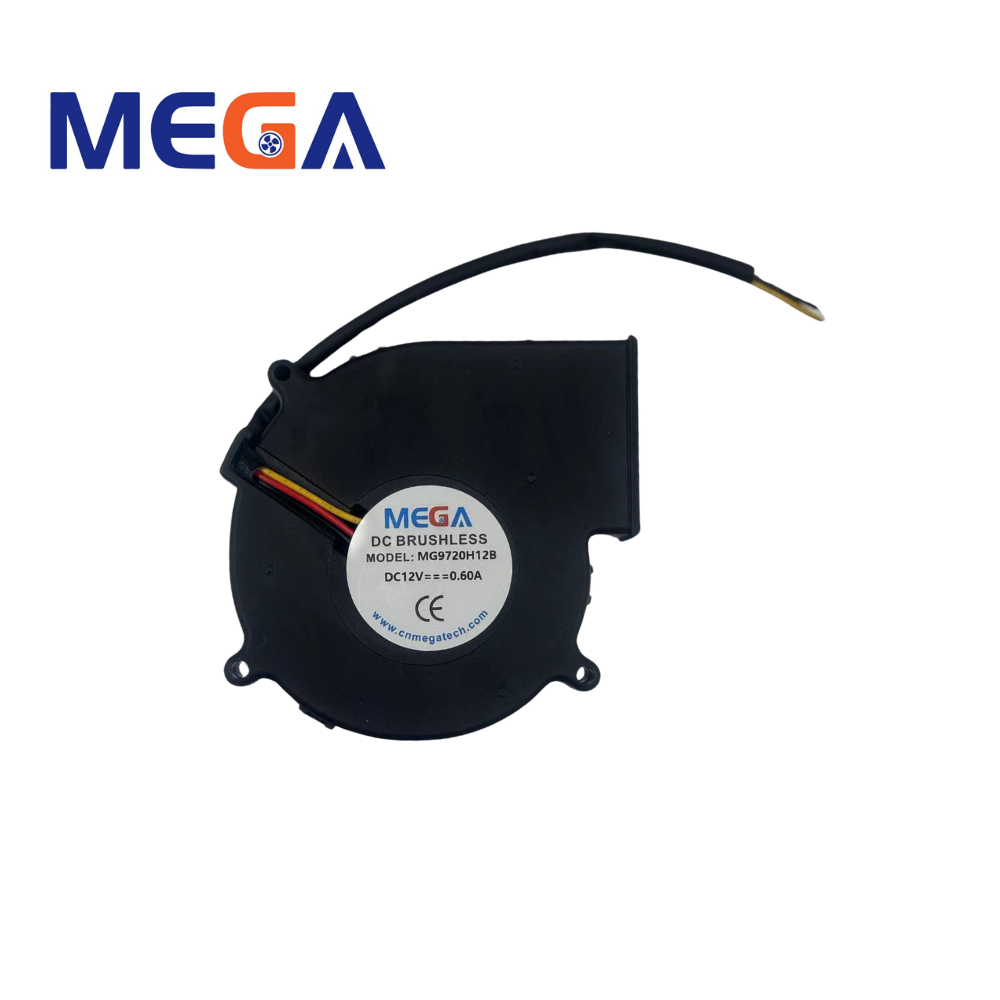 Mega 9720 Blower Fan 97x97x20mm 12V 24V DC Brushless Cooling Fan