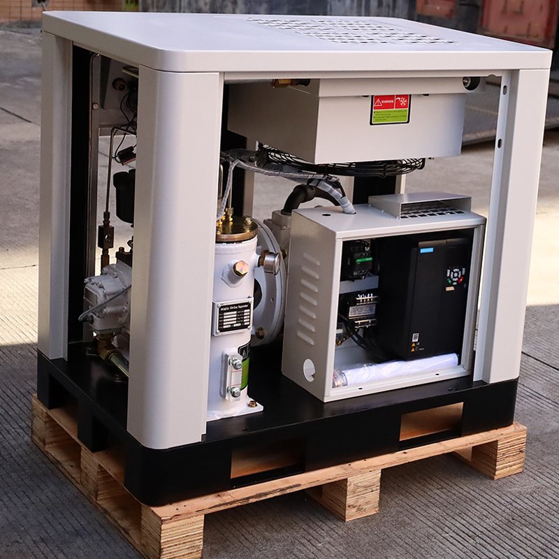 Silent Industrial 50HP VSD VFD Air Compressor Permanent Magnetic 37KW Rotary Screw Air Compressor