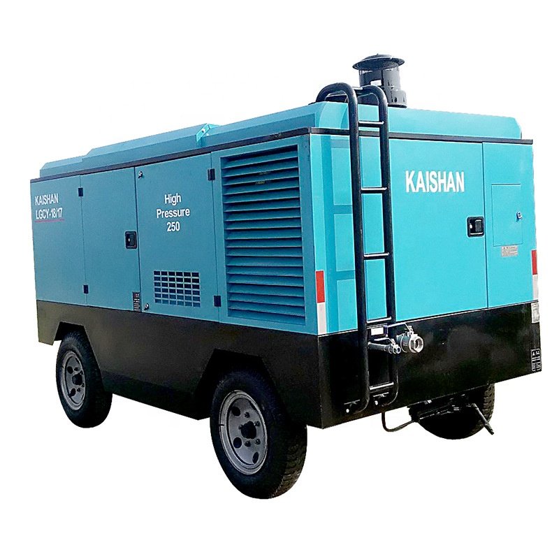Diesel Engine Driven air Compressor with Quarry Purpose 6 Cylinder Export to South Africa