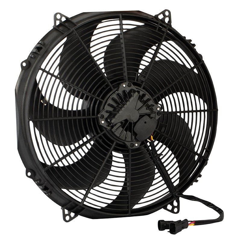 SPAL 24V Condenser Fan Motor VA33-BP91/LL-65A VA33-BP71/LL-65A Brushless 16 Inch Car Cooling AC Fan AC.117.2006.01 Electric Fan