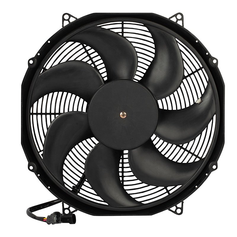 SPAL 24V Condenser Fan Motor VA33-BP91/LL-65A VA33-BP71/LL-65A Brushless 16 Inch Car Cooling AC Fan AC.117.2006.01 Electric Fan