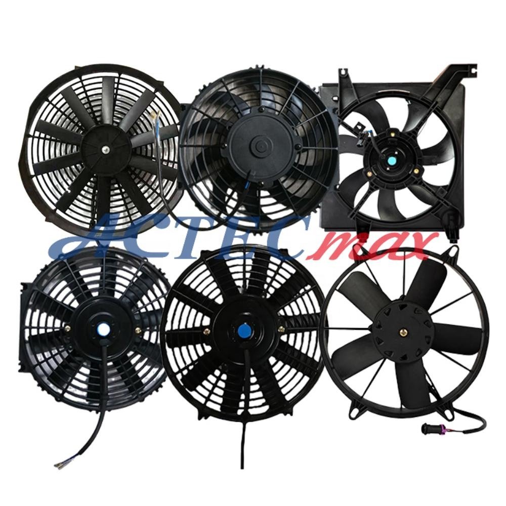 SPAL 24V Condenser Fan Motor VA33-BP91/LL-65A VA33-BP71/LL-65A Brushless 16 Inch Car Cooling AC Fan AC.117.2006.01 Electric Fan