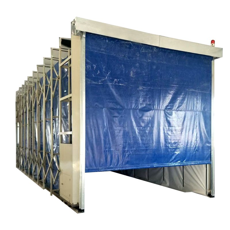 CE Certified Collapsible Retractable Spray Paint Booth for Large Workpieces