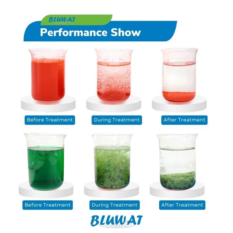 Bluwat Chemicals Blufloc Polyacrylamide Anionic PAM Sewage Treatment Chemical