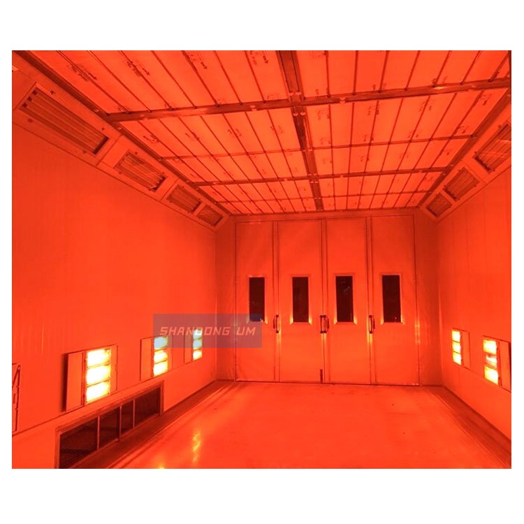 Bus Spray Booth Construction Machinery Spray Paint Baking Oven Truck Painting Booth