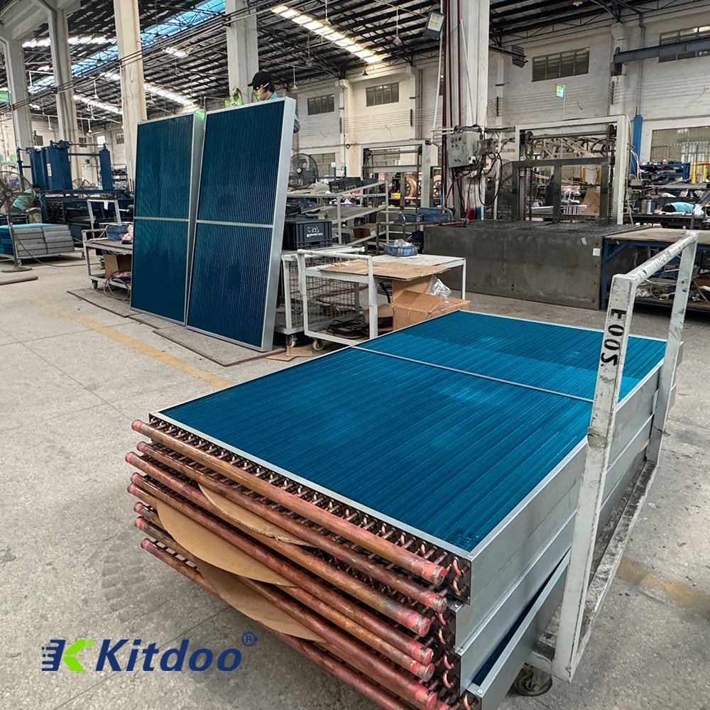 Refrigeration Copper Tube Condenser Commercial Refrigerator Freezer Condenser Evaporator Coil