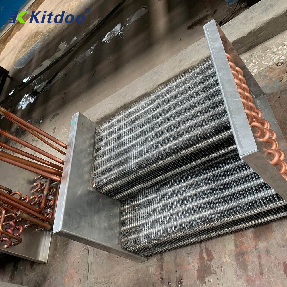 Refrigeration Copper Tube Condenser Commercial Refrigerator Freezer Condenser Evaporator Coil