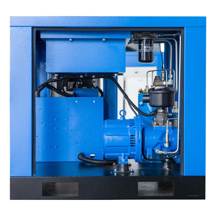Factory Custom 15HP 380V 11KW Low Noise Variable Frequency Screw air Compressor for Food Medical Biochemical Industries