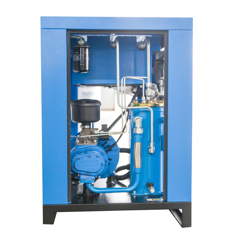 Factory Custom 15HP 380V 11KW Low Noise Variable Frequency Screw air Compressor for Food Medical Biochemical Industries