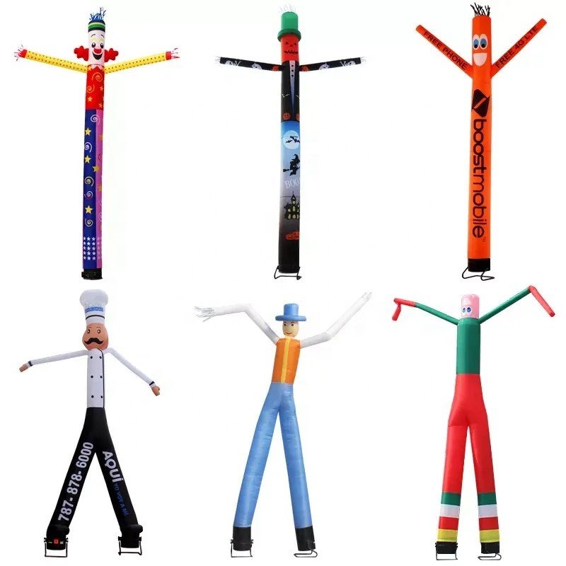 Hot Sale Waving Sky Air Dancer Promotion Sports Event Amusement Concert Custom Advertising Inflatables for Blower