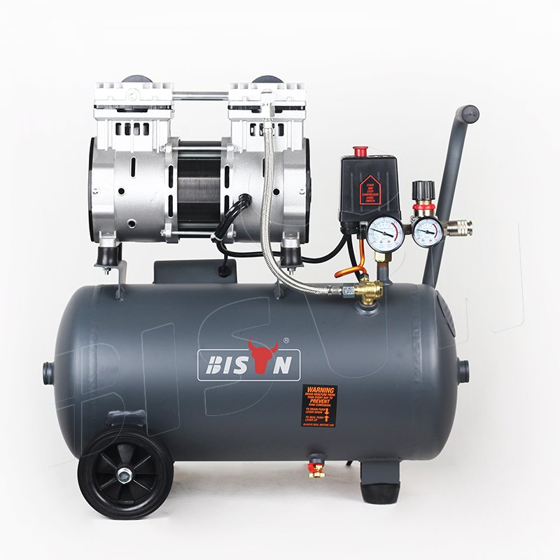 Compresor De Aire Portatil Ultra Quiet 220v 230v 2hp 24l Low Price Silent Electric Portable Oil Free Air Compressor Medical