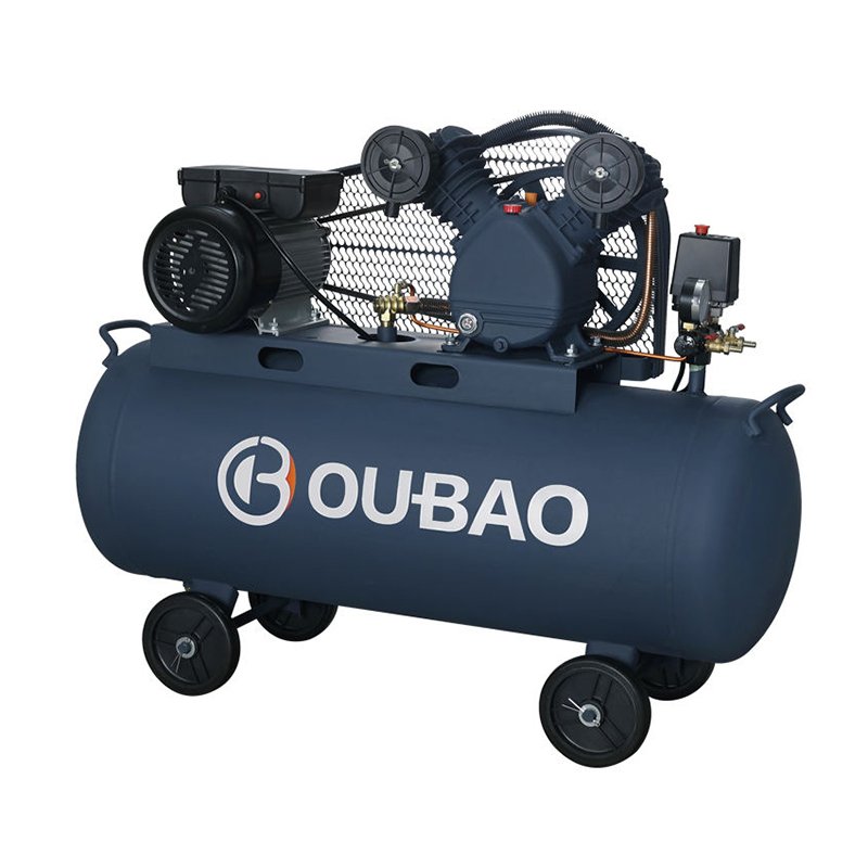 OUBAO Top Supplier 2.2Kw 3Hp Industrial Gasoline Engine Belt Driven Air Compressor