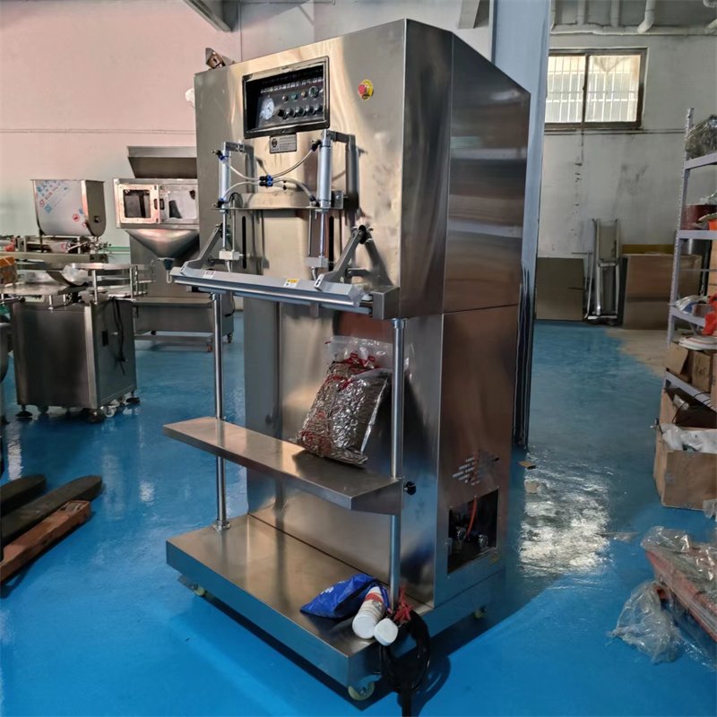 JH High Efficiency 600 Vertical External Vacuum Sealer Stand Type Machine for Bags and Pouches Sale