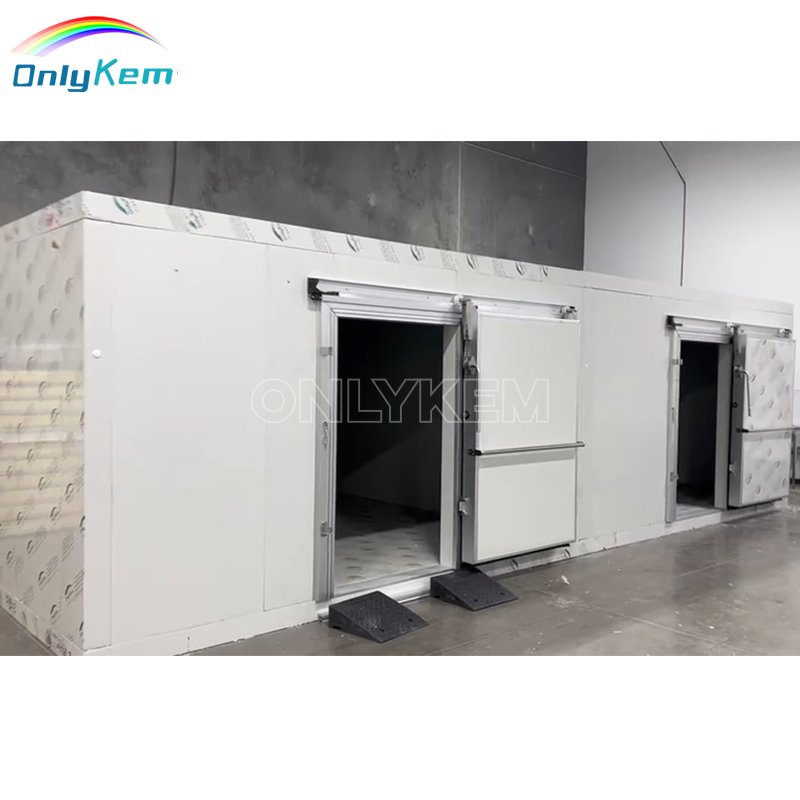 Freezer Room Frozen Meat Seafood Efficient Condensing Unit Cold Camera for Long-Term Storage