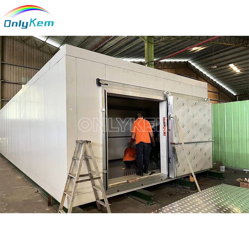 Freezer Room Frozen Meat Seafood Efficient Condensing Unit Cold Camera for Long-Term Storage