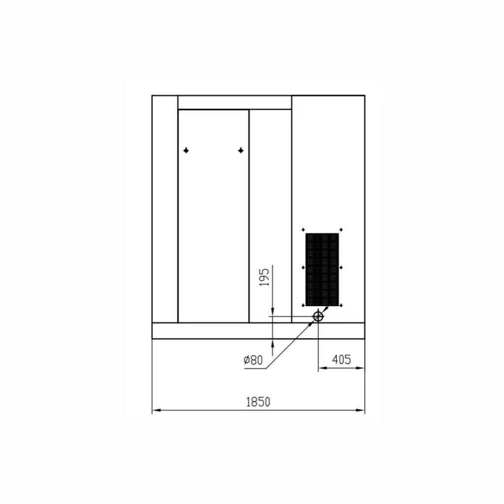 UNITED 1Mpa 23m³/min Professional Manufacture Nice Price 132KW Premium Screw Air Compressor Industrial Compressor 380V 50Hz