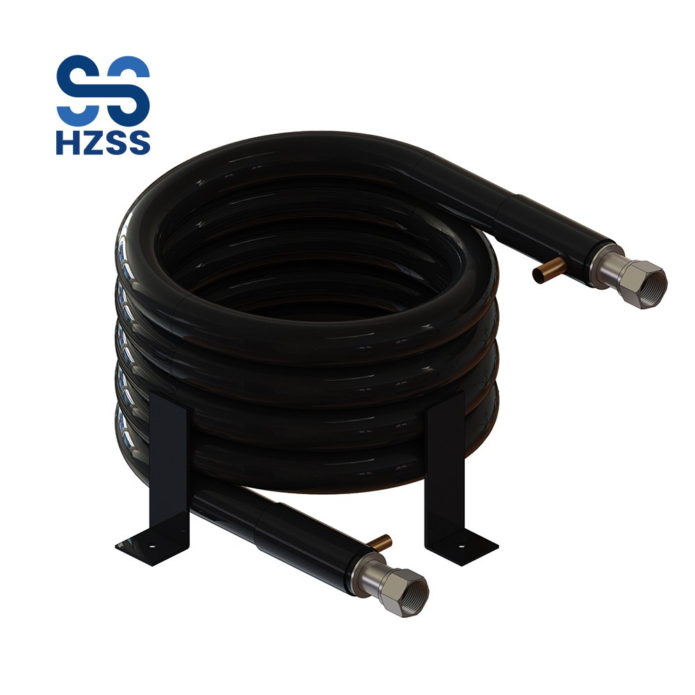 HZSS Cheap Wholesale Marine Coaxial Heat Exchanger High Efficiency Engine Sea Water Heat Exchanger for Marine Diesel Engine