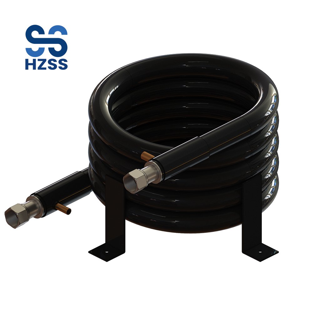 HZSS Cheap Wholesale Marine Coaxial Heat Exchanger High Efficiency Engine Sea Water Heat Exchanger for Marine Diesel Engine