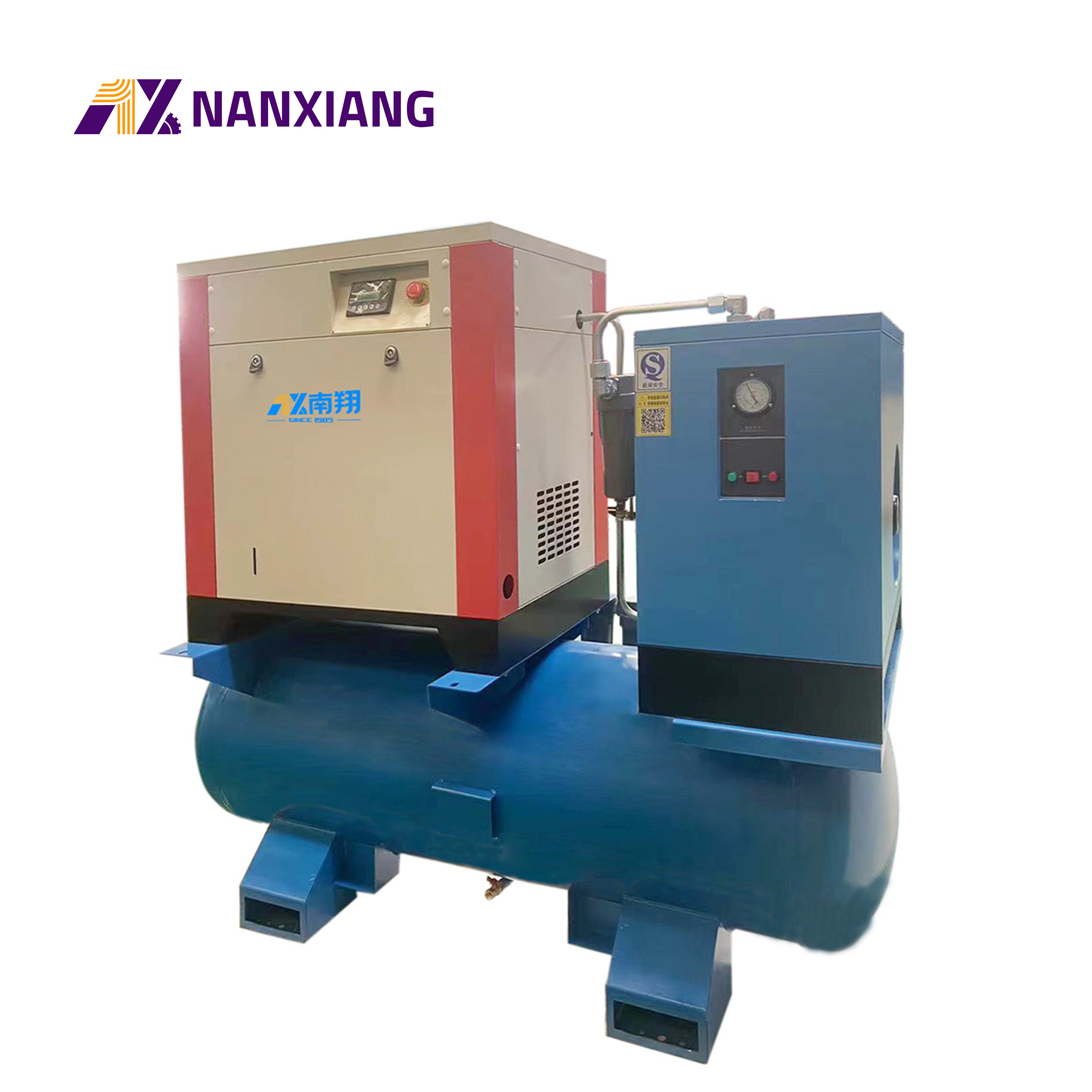 Factory Price Super Silent Compressor 10 Hp Air Compressor 7.5kw Slient Rotary Screw Combined Air Compressor
