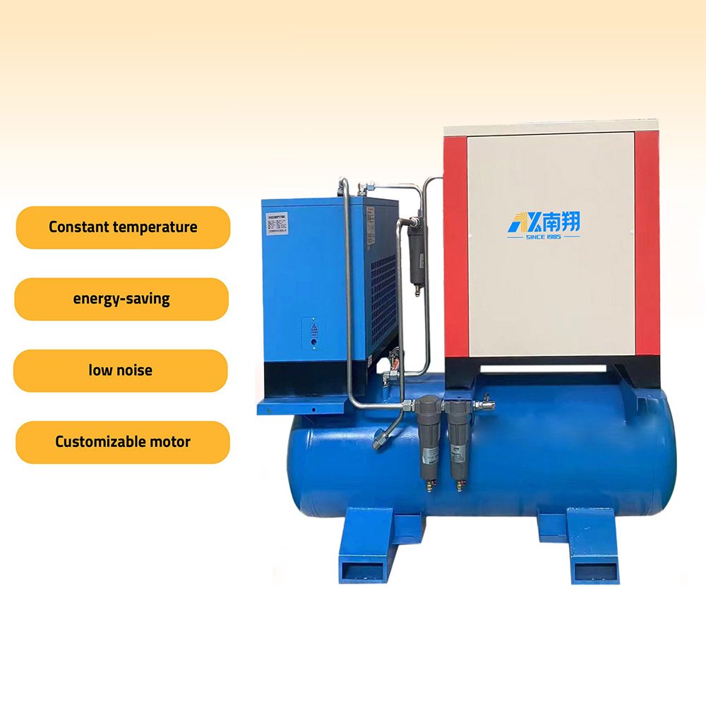 Factory Price Super Silent Compressor 10 Hp Air Compressor 7.5kw Slient Rotary Screw Combined Air Compressor