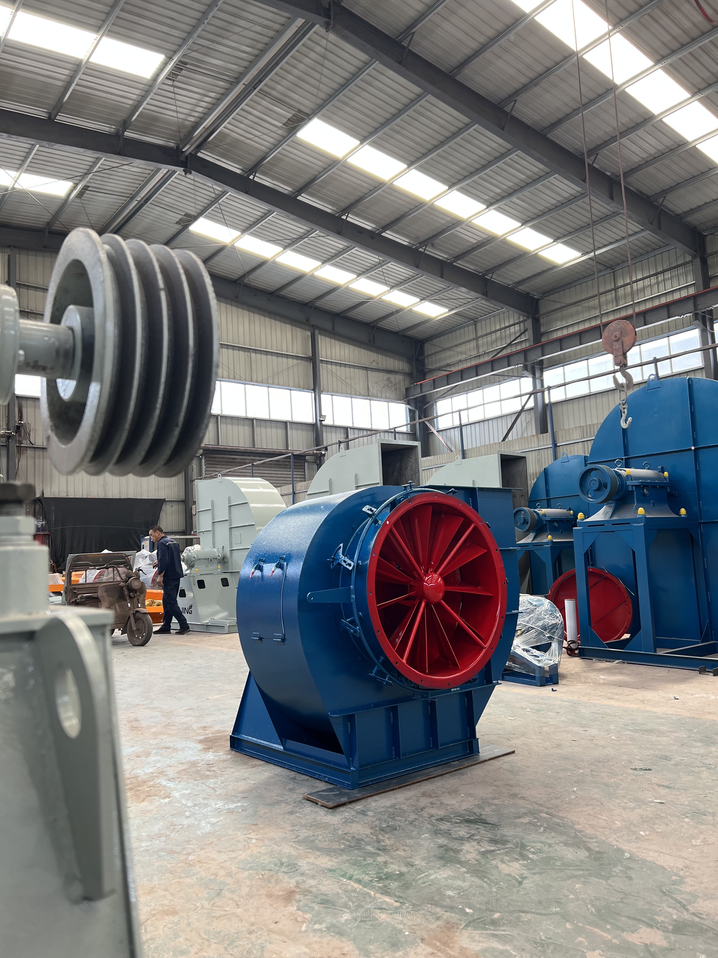 Boiler Centrifugal Induced Draft Fan High Temperature Resistant Small Size Centrifugal Blower Fan for Boiler