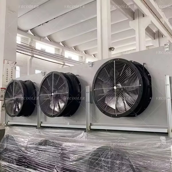 Reliable Dual Discharge Glycol Unit Cooler Wine Cellar Cooling
